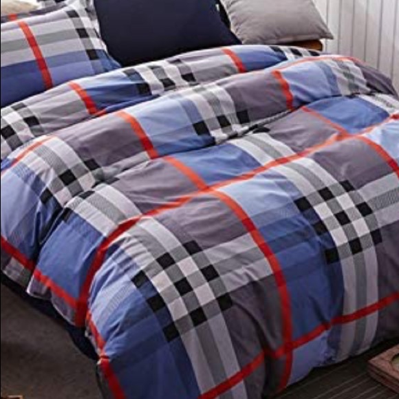 Duvet ( Comforter) COVER Set 3 piece KING size NEW